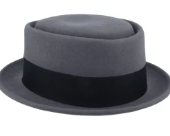 Online Jaxon & James Crushable Grey Pork Pie -