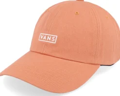 Dad Cap-Vans Curved Bill Jockey Autumn Leaf Dad Cap -