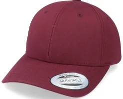 Adjustable-Yupoong Curved Classic Maroon Adjustable -