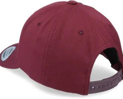 Adjustable-Yupoong Curved Classic Maroon Adjustable -