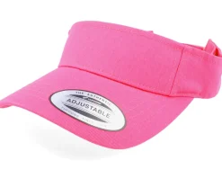 Visor-Yupoong Curved Cosmo Visor - Pink