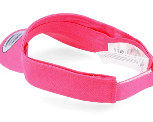 Visor-Yupoong Curved Cosmo Visor - Pink