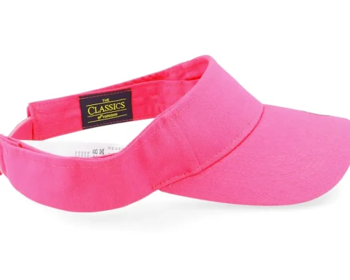 Visor-Yupoong Curved Cosmo Visor - Pink