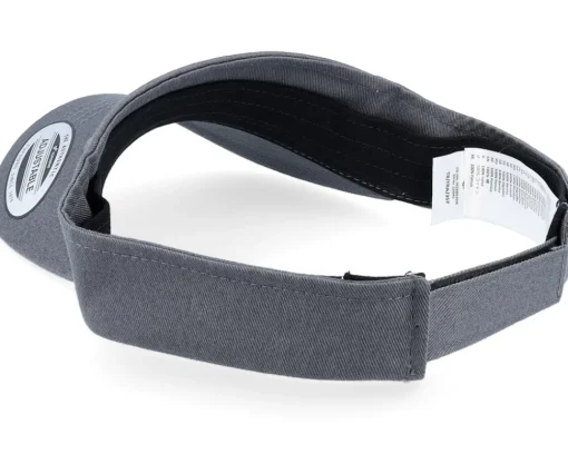 Hot Yupoong Curved Dark Visor - Grey