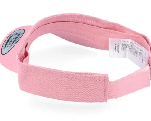 Clearance Yupoong Curved Light Visor - Pink