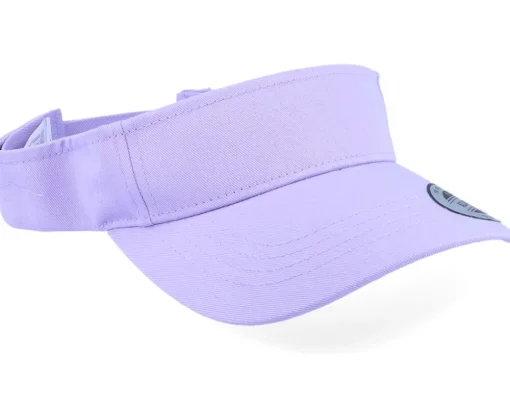 Blanks | Visor-Yupoong Curved Lilac Visor - Purple