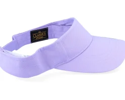 Blanks | Visor-Yupoong Curved Lilac Visor - Purple