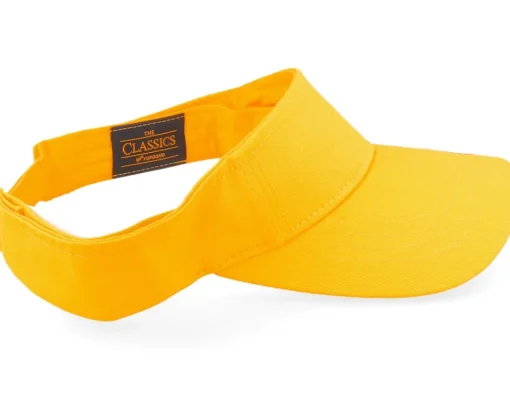 Discount Yupoong Curved Magicmango Visor - Yellow