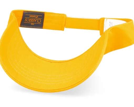Discount Yupoong Curved Magicmango Visor - Yellow