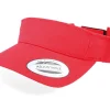 Clearance Yupoong Curved Visor - Red