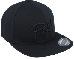 Outlet Fair 3d Pride Logo Flat Brim Fitted - Black