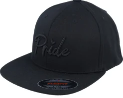Outlet Fair 3d Pride Logo Flat Brim Fitted - Black