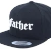 Snapback-Blackletter 3D Father Black Snapback -