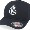 Clearance Iconic 3D Fox Black Flexfit -