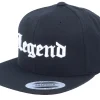 Snapback-Blackletter 3D Legend Black Snapback