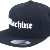 Snapback-Blackletter 3D Machine Black Snapback