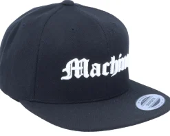 Snapback-Blackletter 3D Machine Black Snapback