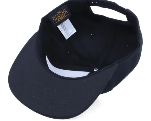 Snapback-Blackletter 3D Machine Black Snapback