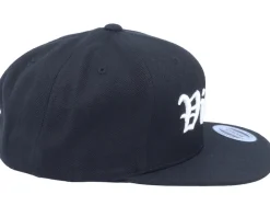 Best Blackletter 3D Vibes Black Snapback -