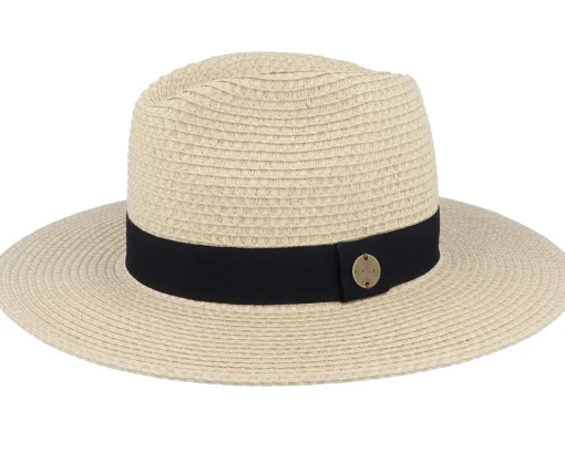 Straw Hat-Rip Curl Dakota Panama Natural Straw Hat - Beige