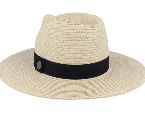 Straw Hat-Rip Curl Dakota Panama Natural Straw Hat - Beige