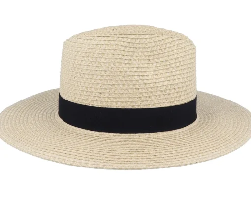 Straw Hat-Rip Curl Dakota Panama Natural Straw Hat - Beige