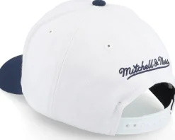 Adjustable-Mitchell & Ness Dallas Mavericks Team 2 Tone 2.0 Pro /Navy Adjustable - White