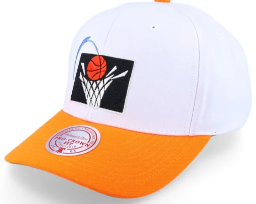 Adjustable-Mitchell & Ness Dallas Mavericks Team 2 Tone 2.0 Pro /Navy Adjustable - White