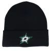 Cuff Beanies-American Needle Dallas Stars Terrain Knit Solid Black Cuff -