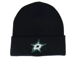 Cuff Beanies-American Needle Dallas Stars Terrain Knit Solid Black Cuff -