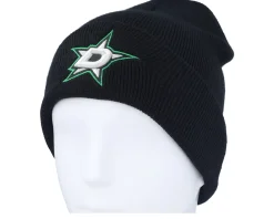 Cuff Beanies-American Needle Dallas Stars Terrain Knit Solid Black Cuff -