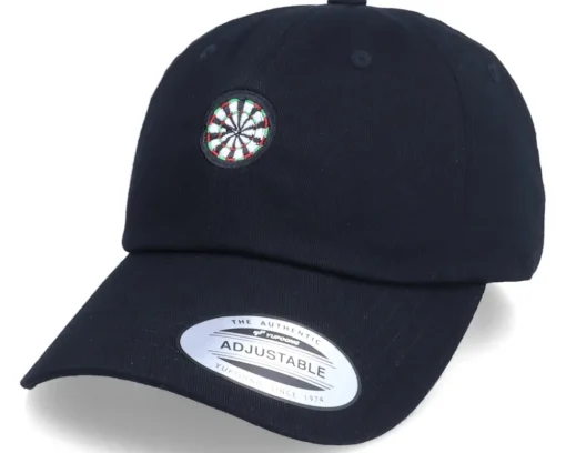 Dad Cap-Abducted Dart Board Black Dad Cap -