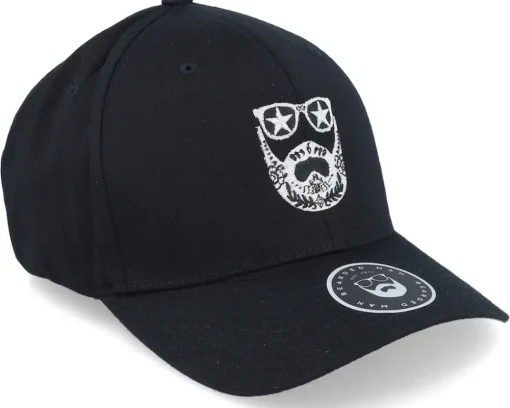 Fashion Bearded Man Day of The Beard Black Flexfit -