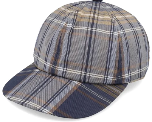 Dad Cap-City Sport DBL UNI Checkered /Beige Dad Cap - Blue