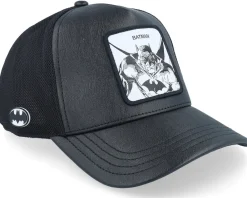 Trucker-Capslab Dc Comics Batman Black A-Frame Trucker -
