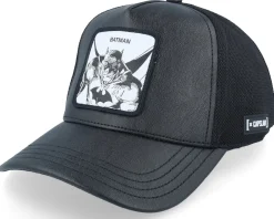 Trucker-Capslab Dc Comics Batman Black A-Frame Trucker -
