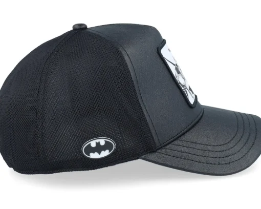 Trucker-Capslab Dc Comics Batman Black A-Frame Trucker -
