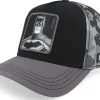 Trucker-Capslab Dc Comics Batman Grey/Black A-Frame Trucker -