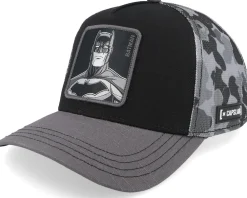 Trucker-Capslab Dc Comics Batman Grey/Black A-Frame Trucker -