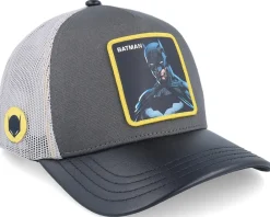 Trucker-Capslab Dc Comics Batman Grey/Black A-Frame Trucker -