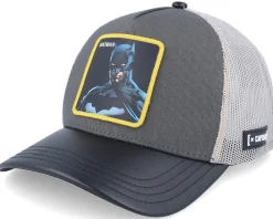 Trucker-Capslab Dc Comics Batman Grey/Black A-Frame Trucker -