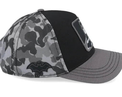 Trucker-Capslab Dc Comics Batman Grey/Black A-Frame Trucker -