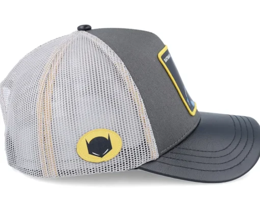 Trucker-Capslab Dc Comics Batman Grey/Black A-Frame Trucker -