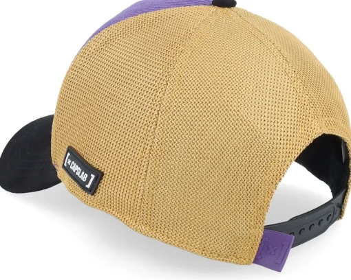 Trucker-Capslab Dc Comics Joker Yellow/Purple/Black Premium A-Frame Adjustable -