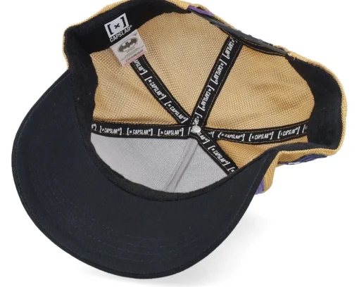 Trucker-Capslab Dc Comics Joker Yellow/Purple/Black Premium A-Frame Adjustable -