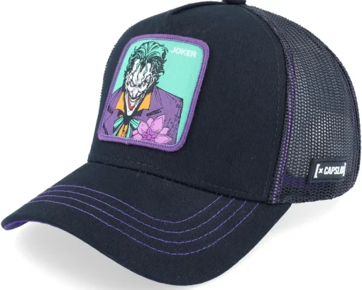 Trucker-Capslab DC Joker Black Trucker -