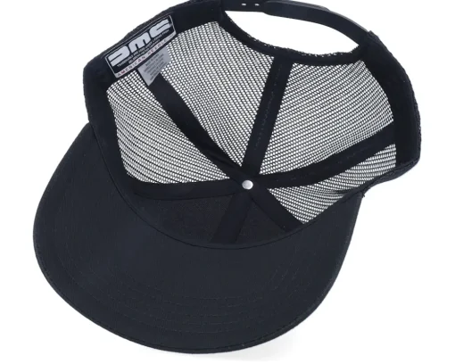 Trucker-American Needle De Lorean Mc Twill Valin Patch Black Trucker -