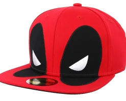 Snapback-Difuzed Deadpool Big Face Red Snapback -