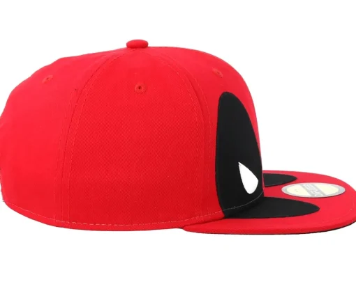 Snapback-Difuzed Deadpool Big Face Red Snapback -
