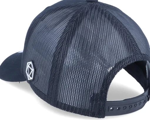 Trucker-Critiql Hit Death Reaper Color Patch Black Trucker -